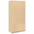 Armario madera contrachapada color roble Sonoma 100x50x200