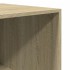 Armario madera contrachapada color roble Sonoma 100x50x200