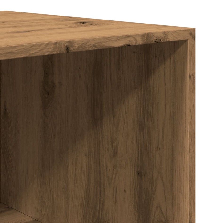 Armario de madera de ingeniería roble artesanal 100x50x200