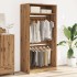Armario de madera de ingeniería roble artesanal 100x50x200