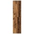 Armario de madera de ingeniería madera envejecida 80x50x200