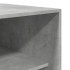 Armario de madera contrachapada gris hormigón 50x50x200