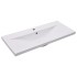 Set de mueble de baño 2 piezas cerámica y madera de
