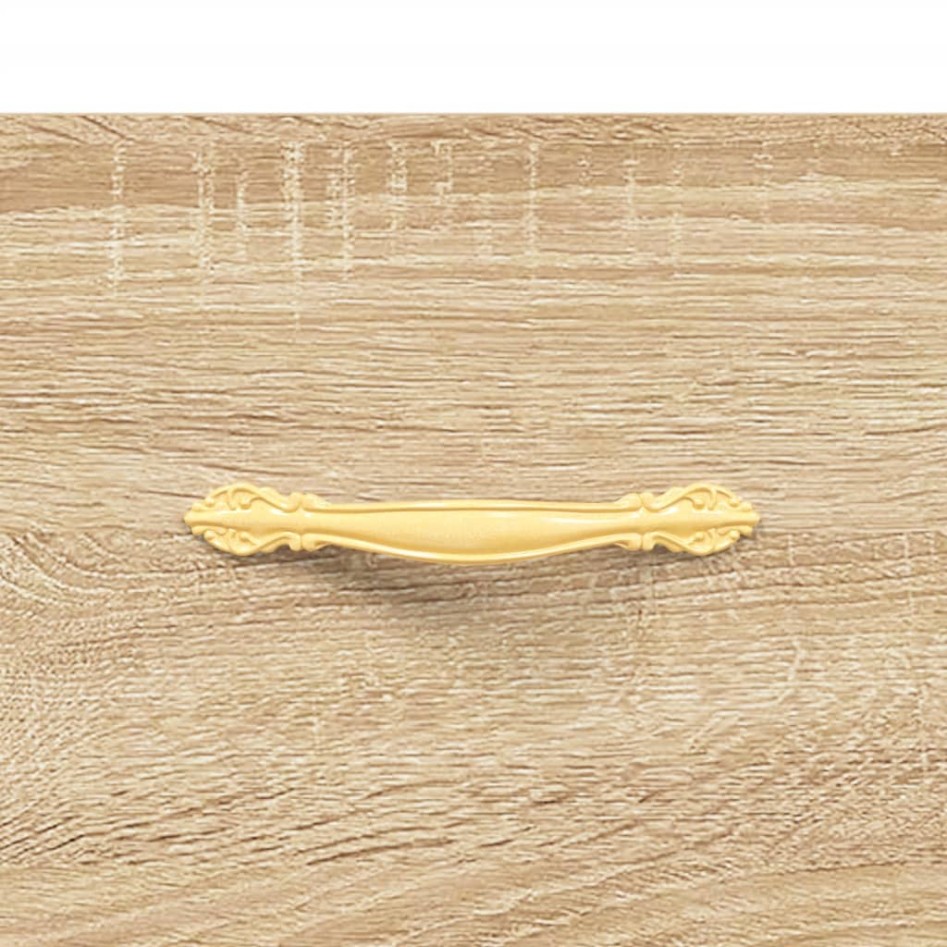 Mueble de TV madera de ingeniería roble Sonoma 150x36x30