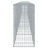 Cesta de gaviones con cubierta hierro galvanizado 800x50x100