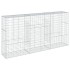 Cesta de gaviones con cubierta hierro galvanizado 300x50x150