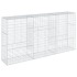 Cesta de gaviones con cubierta hierro galvanizado 300x50x150