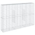 Cesta de gaviones con cubierta hierro galvanizado 300x50x200