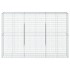 Cesta de gaviones con cubierta hierro galvanizado 300x50x200