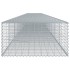 Cesta de gaviones con cubierta hierro galvanizado