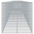 Cesta gaviones con cubierta hierro galvanizado 1100x100x100