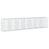 Cesta de gaviones con cubierta hierro galvanizado