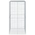Cesta gaviones con cubierta hierro galvanizado 100x100x200