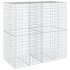 Cesta de gaviones con cubierta hierro galvanizado