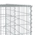 Cesta de gaviones con cubierta hierro galvanizado