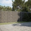 Cesta de gaviones con cubierta hierro galvanizado 500x100x200cm