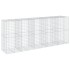 Cesta de gaviones con cubierta hierro galvanizado