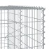 Cesta de gaviones con cubierta hierro galvanizado