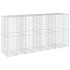 Cesta de gaviones con cubierta hierro galvanizado