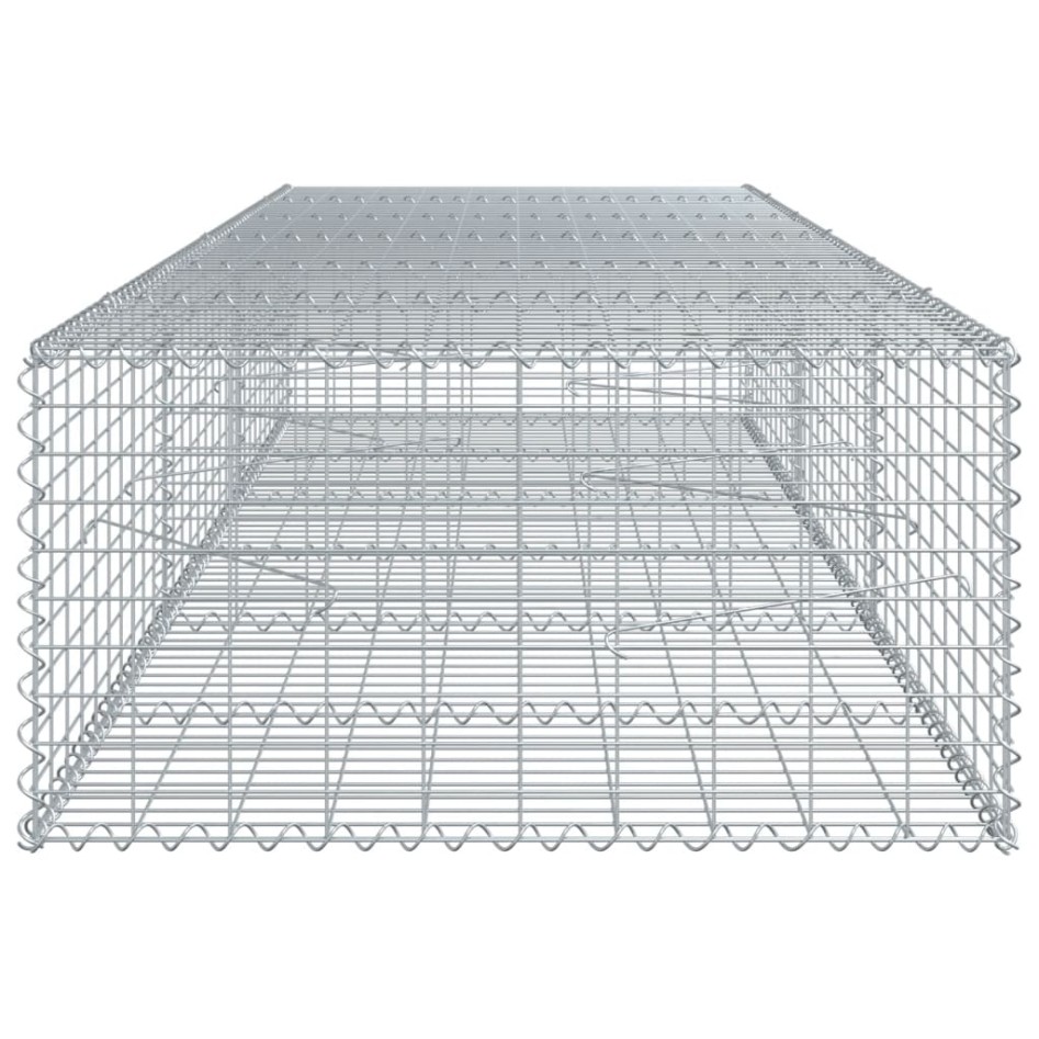 Cesta de gaviones con cubierta hierro galvanizado 300x100x50