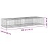 Cesta de gaviones con cubierta hierro galvanizado 300x100x50