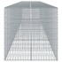 Cesta de gaviones con cubierta hierro galvanizado