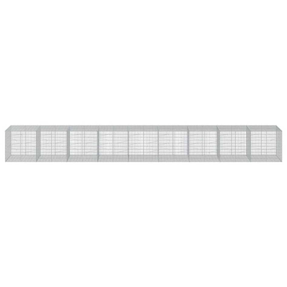 Cesta gaviones con cubierta hierro galvanizado 900x100x100