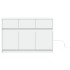 Mueble de TV con LED madera de ingeniería blanco 91x34x61