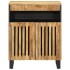 Aparador de madera maciza de mango rugosa 60x34x75