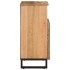 Aparador de madera maciza de mango rugosa 60x34x75