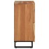 Aparador de madera maciza acacia 60x34x75