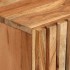 Aparador de madera maciza acacia 60x34x75
