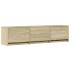 Mueble de TV LED madera de ingeniería roble Sonoma 165x34x40