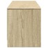 Mueble de TV LED madera de ingeniería roble Sonoma 165x34x40