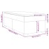 Cama box spring con colchón tela gris oscuro 90x190