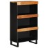 Armario auxiliar madera maciza de acacia 60x33x107