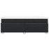 Cama box spring con colchón cuero sintético negro 90x190