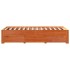 Cama sin colchón con cajones madera de pino marrón 90x200