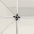 Carpa plegable profesional con paredes aluminio crema 4,5x3