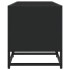 Mueble para TV madera de ingeniería negro 210x35x41