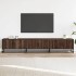 Mueble para TV madera de ingeniería marrón roble 210x35x41