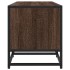 Mueble para TV madera de ingeniería marrón roble 210x35x41