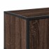 Mueble para TV madera de ingeniería marrón roble 210x35x41