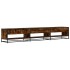 Mueble de TV madera de ingeniería roble ahumado 270x40x46