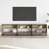 Mueble para TV madera de ingeniería roble Sonoma 180x40x46
