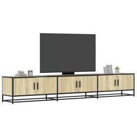 Mueble para TV madera de ingeniería roble Sonoma 240x35x41