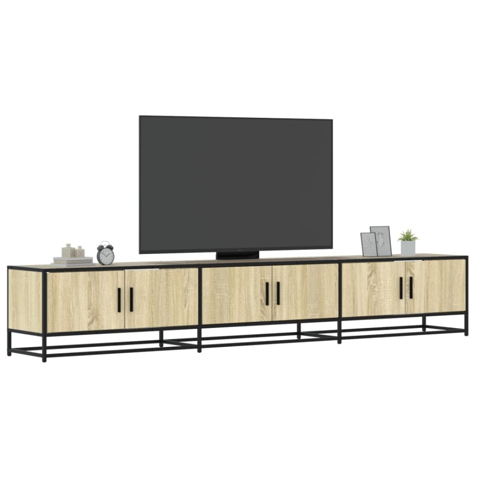 Mueble para TV madera de ingeniería roble Sonoma 240x35x41
