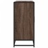 Aparador madera de ingeniería marrón roble 134x35x76