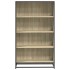 Estantería de madera de ingeniería roble Sonoma 80,5x35x139
