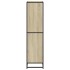 Estantería de madera de ingeniería roble Sonoma 80,5x35x139